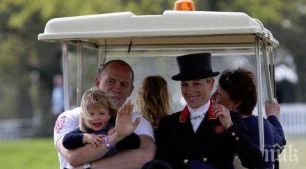 страшна драма внучката английската кралица загуби бебето