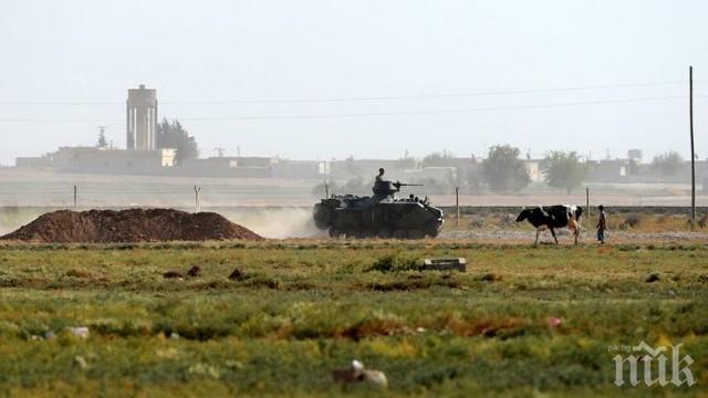Турция разполага още танкове и оръдия по границата със Сирия