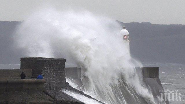 Ураганът „Барбара“  удари Шотландия