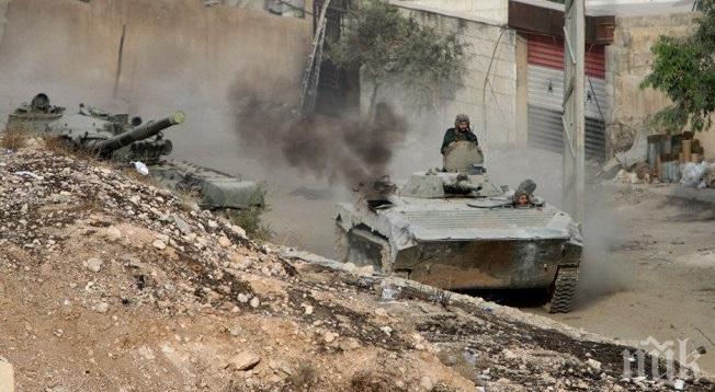 Ексклузивно за войната! Сирийската армия уби над 50 терористи край Алепо