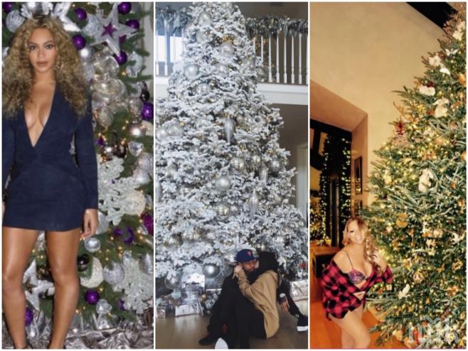 КРАСОТА! Ето как изглеждат коледните елхи на звездите (СНИМКИ/ВИДЕО)