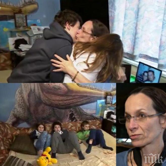 ПОКЪРТИТЕЛНА ДРАМА НАВРЪХ ПРАЗНИКА! Вдовицата от Пловдив Корнелия и трите й деца без украса за Коледа – винаги правели елхата с таткото, който загина трагично