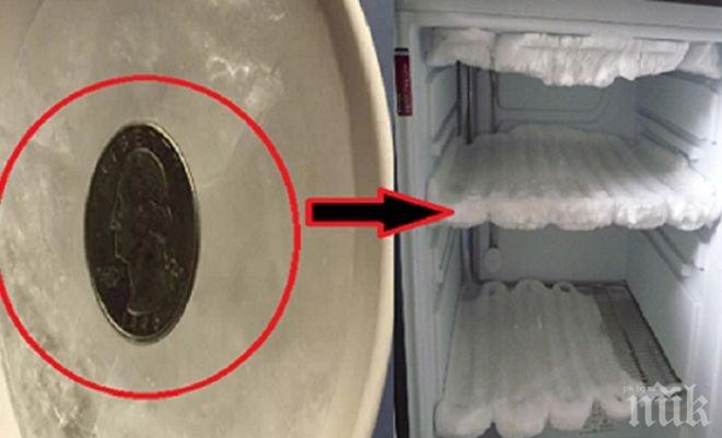 Безценен метод показва работи ли правилно фризерът ни