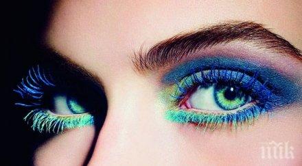 модни тенденции искате бъдете красиви догодина слагайте цветни мигли изкуствени лунички