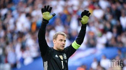 нойер отново стана вратар света