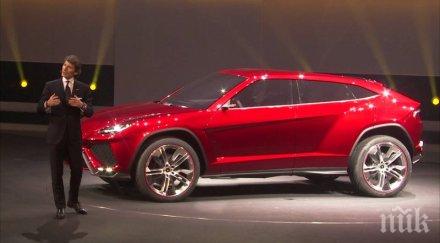 ламборджини прави хибридна версия urus