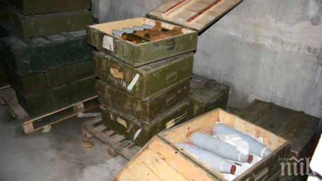 Започна се! Прокуратурата влезе в оръжейния завод в Лясковец заради откритите боеприпаси в Алепо