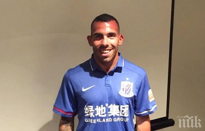 Карлос Тевес стана най-високо платеният футболист на планетата