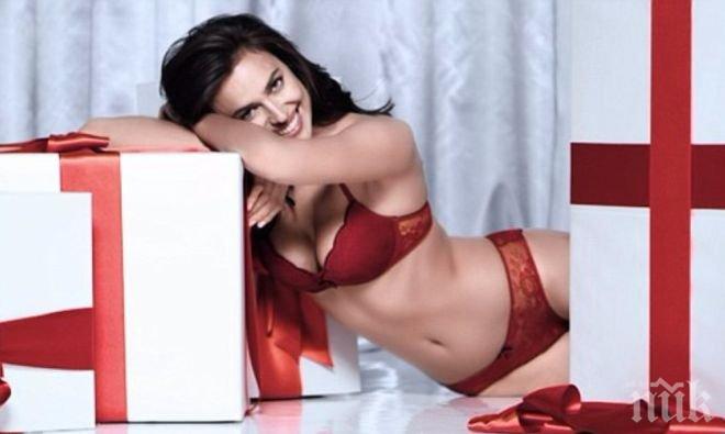 Край с диетите! Бременната Ирина Шейк яде за двама (СНИМКИ)