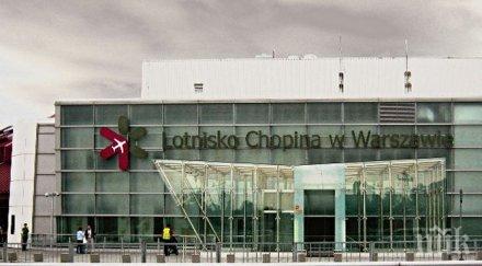 извънредна ситуация самолет кацна аварийно варшава