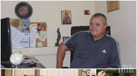 ужас кметът хайредин убил жена пътя крива бара