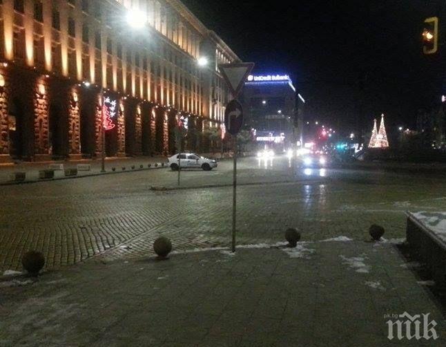 ИЗВЪНРЕДНО И САМО В ПИК! Изключителни мерки за сигурност в София за посрещането на Нова година (СНИМКИ)