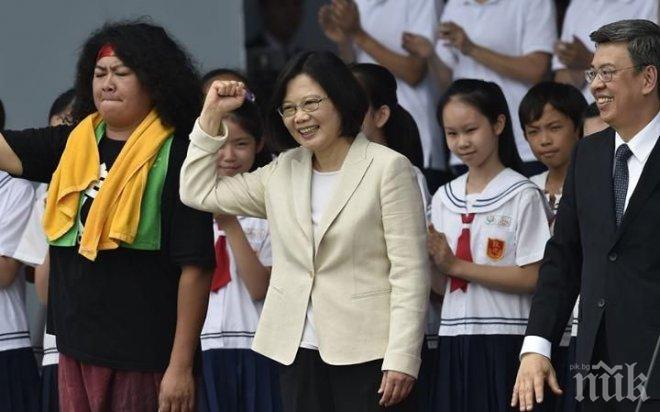 Цай Инг-уен: Тайван ще е спокоен в отношението си към Китай, 2017 г. ще е изпитание за националната сигурност