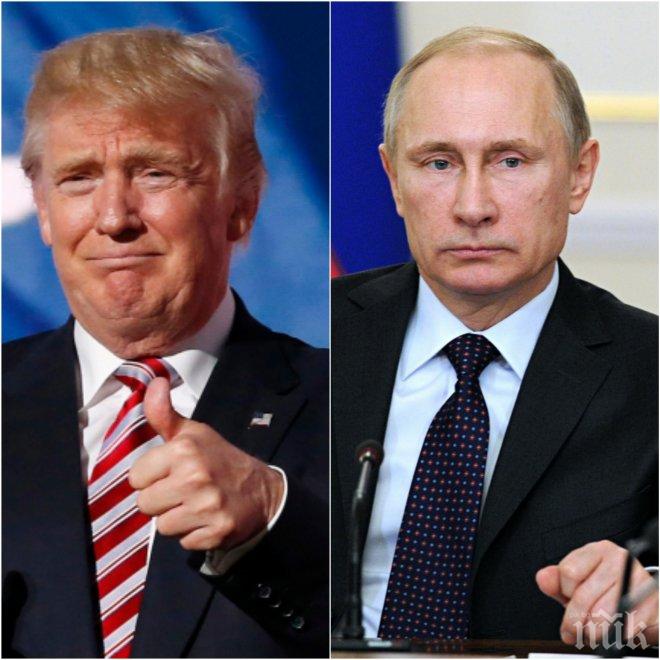 Тръмп хвали Путин, че не действа реципрочно с дипломатите