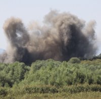 Взривове избухват край Петолъчката