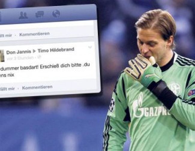 Полицията разследва скандален коментар във Фейсбук-профила на вратаря на Шалке