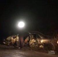 ТЕЖКА КАТАСТРОФА! Зверски удар край Монтана, трима са пострадали   