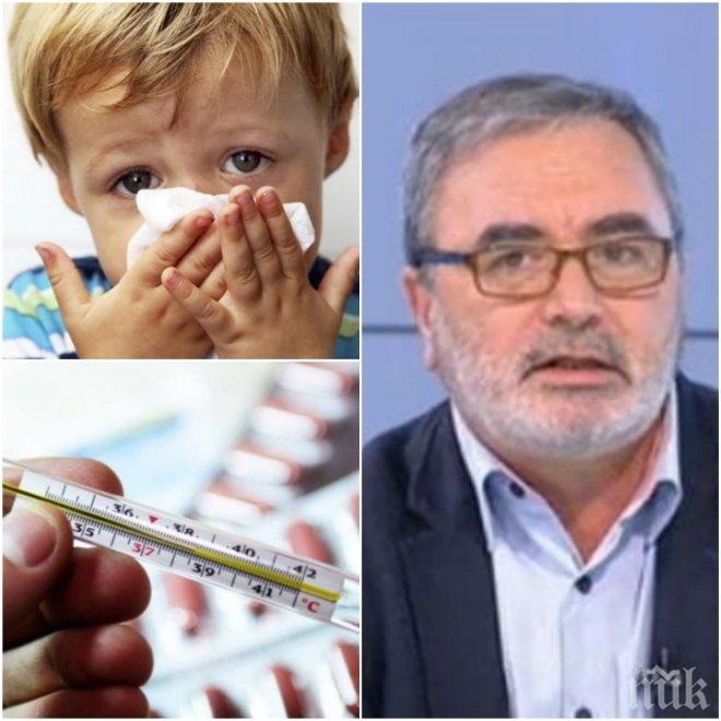 СТРАШНА ПРОГНОЗА! Д-р Ангел Кунчев: До края на януари грипът ще обхване цялата страна