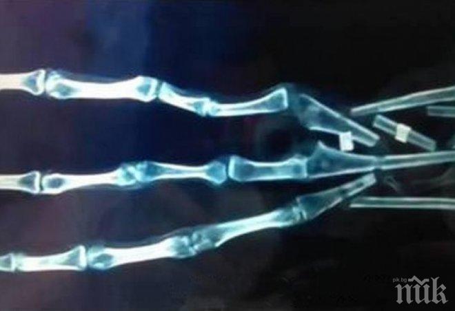 СЕНЗАЦИЯ! Откриха ръка на извънземно (ВИДЕО)