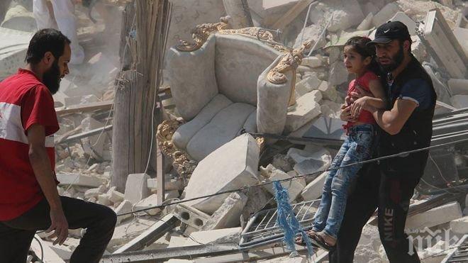 В ДЕСЕТКАТА! При въздушен удар в Сирия са ликвидирани 25 терористи на един  път 