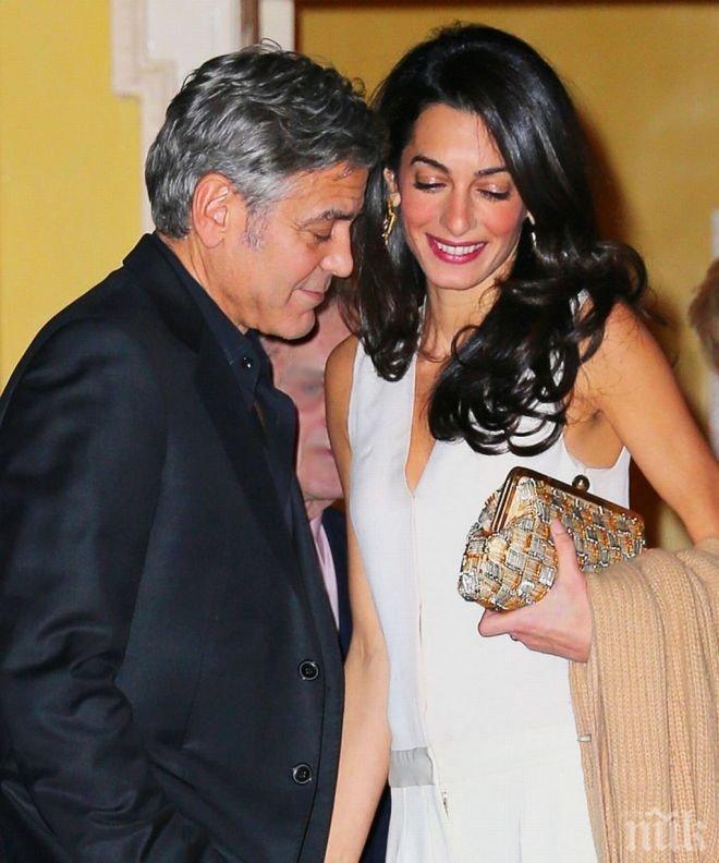 БЛАГА ВЕСТ! Джордж Клуни и Амал чакат близнаци 