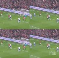 Уейн Рууни превъртя играта! Уникален момент на 