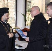 ГЕРБ направи дарение за реставрация на храма „Св. Теодор Тирон“