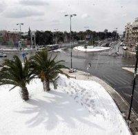 Сибирският студ скова и Гърция