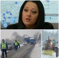 Лиляна Павлова: Спасиха автобус с 40 японски туристи, заседнал на пътя Шумен-Разград