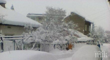 снежната покривка голяма