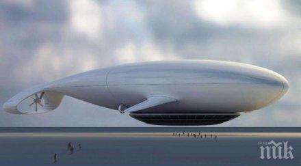 поглед бъдещето дронове зареждат въздушен склад небето хранителни запаси