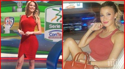 разтърсващо интимен скандал една красивите журналистки рухна горещи снимки