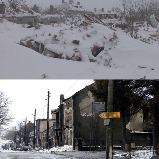 БЕДА СЛЕД БЕДА! Хитрино отново бедства! Снежни преспи блокираха полуразрушеното село