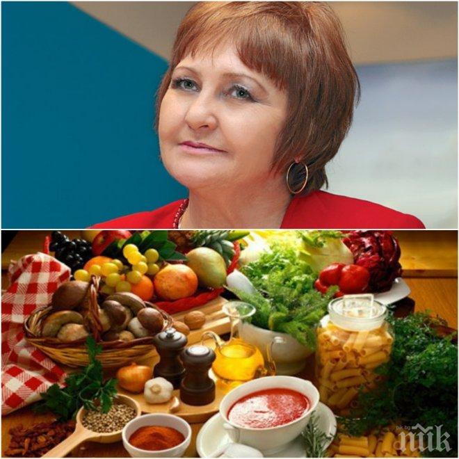 САМО В ПИК И РЕТРО! Топдиетологът проф. Донка Байкова: Сваляме 3 кг за седмица след софрата!  