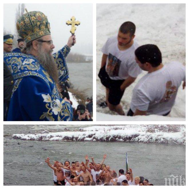 Скандал навръх Богоявление! Пловдивският митрополит Николай изригна към зъзнещи голи и боси мераклии за кръста