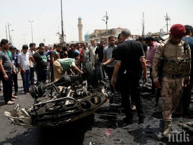 Кола-бомба се взриви в Багдад, най-малко 12 души са загинали