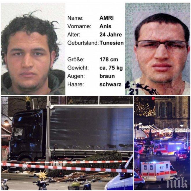 Терористът от Берлин използвал 14 различни самоличности