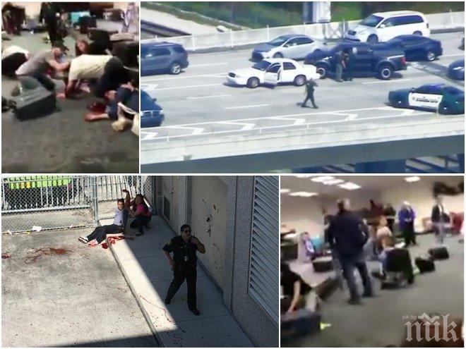 ЕКСКЛУЗИВНО В ПИК! Вижте ужасяващо ВИДЕО от касапницата във Флорида - трупове лежат в локви кръв (18+)