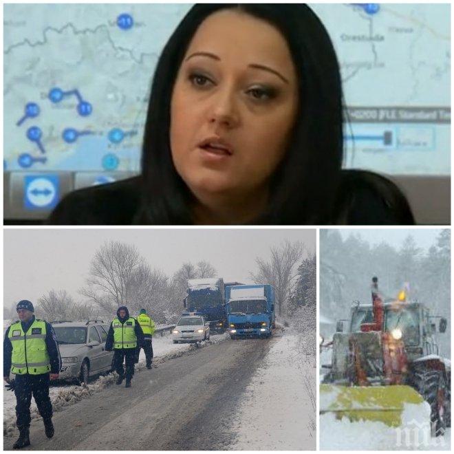 Лиляна Павлова: Спасиха автобус с 40 японски туристи, заседнал на пътя Шумен-Разград