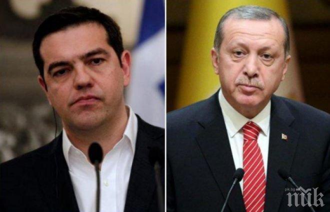 Алексис Ципрас и Реджеп Ердоган няма да се срещнат преди конференцията в Женева