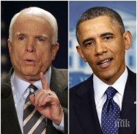 Джон МакКейн: Обама знаеше за чуждестранната кибернамеса, но не направи нищо по въпроса