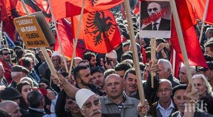 албанската диаспора планира обсада сръбска дипломатическа мисия