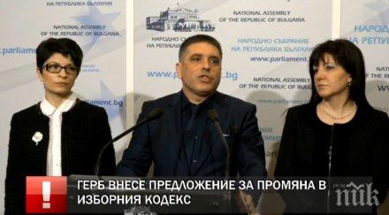 извънредно пик герб готови промяна изборния кодекс обновена