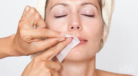 махат женските мустачки лесно ефективно