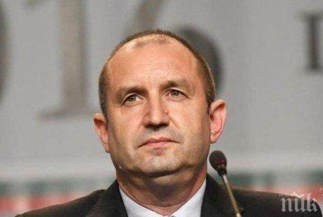 Румен Радев с официално изявление за служебното правителство и разпускането на парламента