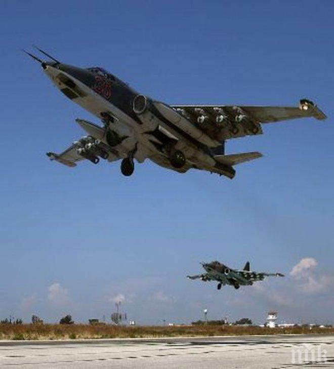 Русия прехвърли 12 Су-25 в Сирия, готви настъпление към Дейр-Хафир