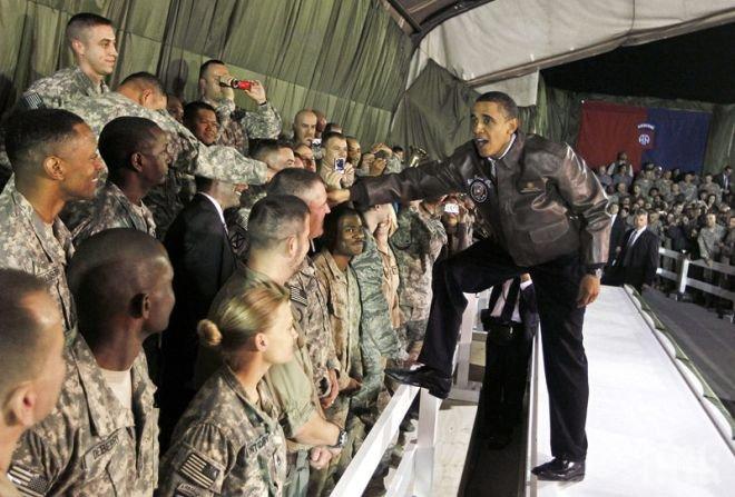 ОТКРОВЕНИЕ! Обама призна, че го боли най-много за войниците в Афганистан