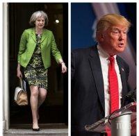 Тереза Мей и Борис Джонсън информирани за потресаващото досие на Доналд Тръмп