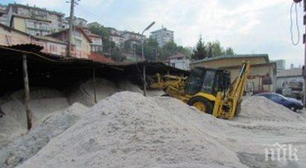 криза свърши солта пътищата