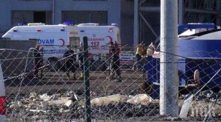 ужас турция един загинал ранени експлозия завод